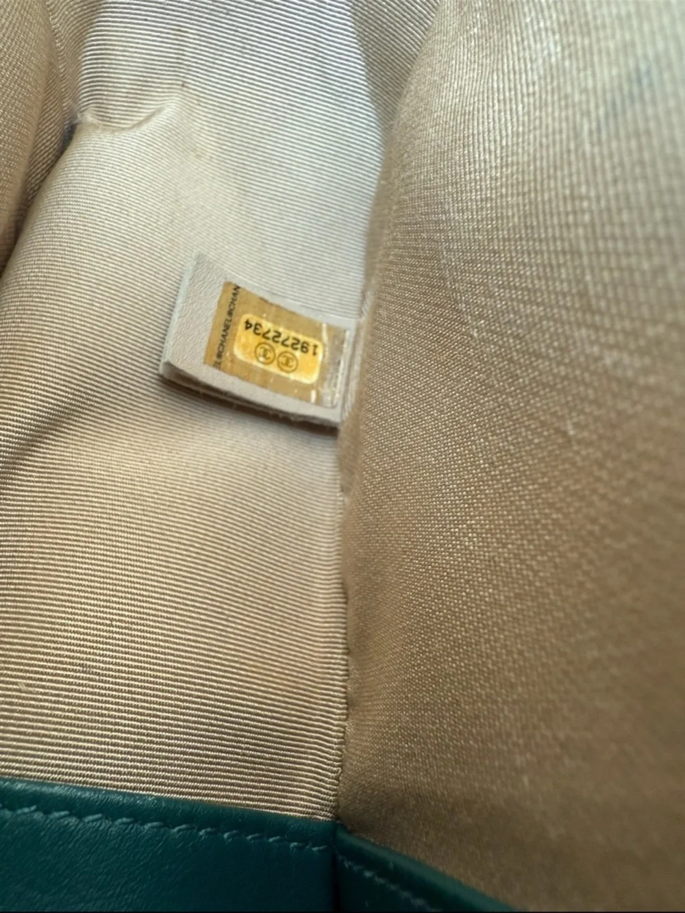 CHANEL: ✨RARE ✨Medium Teal Boy Bag *AUTHENTICATED* - Picture 15 of 15